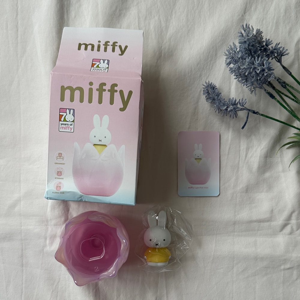 Miffy Pink and White Decorative Set